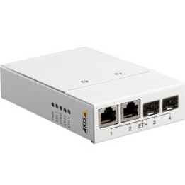 Axis 5901-261 Convertisseur de média réseau 100 Mbps Fibre multimode Blanc