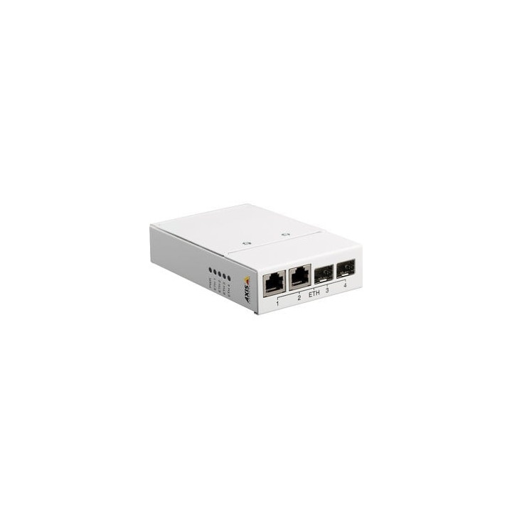 Axis 5901-261 Convertisseur de média réseau 100 Mbps Fibre multimode Blanc