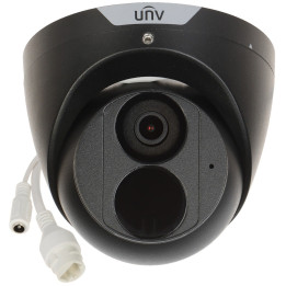 Uniview IPC3615SB-ADF28KM-I0-BLACK 5MP PoE Security Camera with IR Night Vision