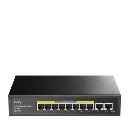 Cudy GS1010PE 8-Port Gigabit PoE+ Switch with 2 Uplink Ports 120W Unmanaged
