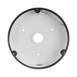 Plaque d'adaptation BCS BCS-U-BDA pour caméras dôme BCS ULTRA, aluminium blanc, IP66