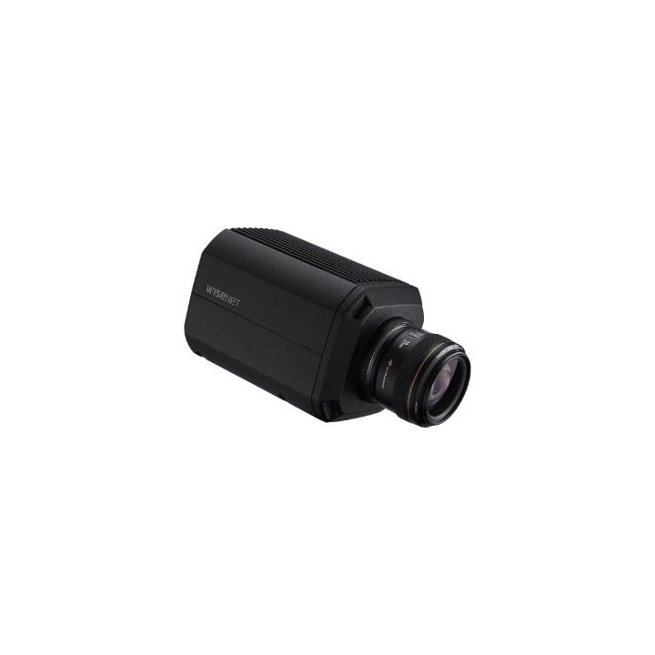 Hanwha Vision TNB-9000 Box Caméra de sécurité IP 33MP 8K Support mural/poteau extérieur