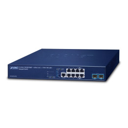 PLANET MGS-6320-8T2X L3 Managed Switch with 4-Port 10/100/1000T + 4-Port 2.5G + 2-Port 10G SFP+
