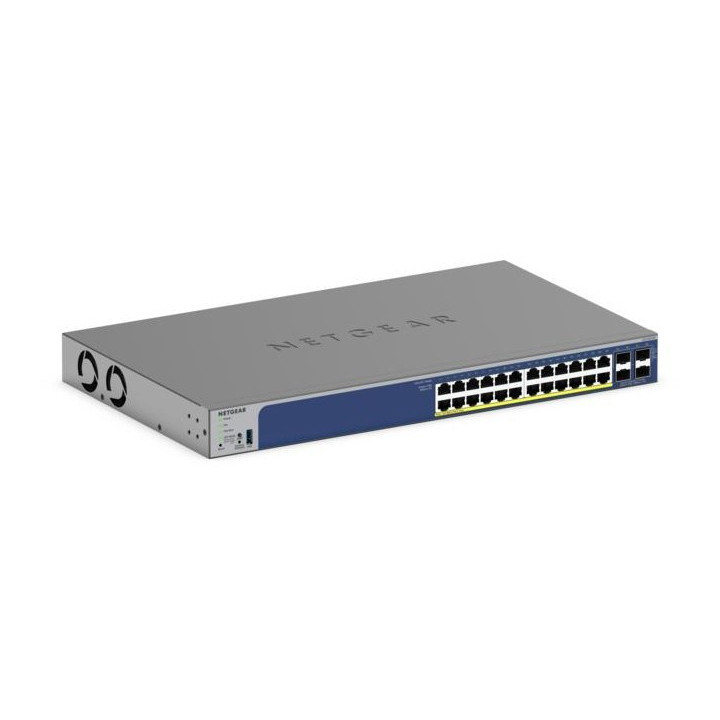 Netgear GS728TXP-300EUS Conmutador inteligente Gigabit PoE+ de 24 puertos con 4x 10G SFP+