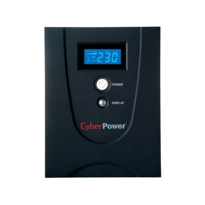 CyberPower VALUE2200EILCD UPS 2.2 kVA / 1320 W, 6 Outlets, Black