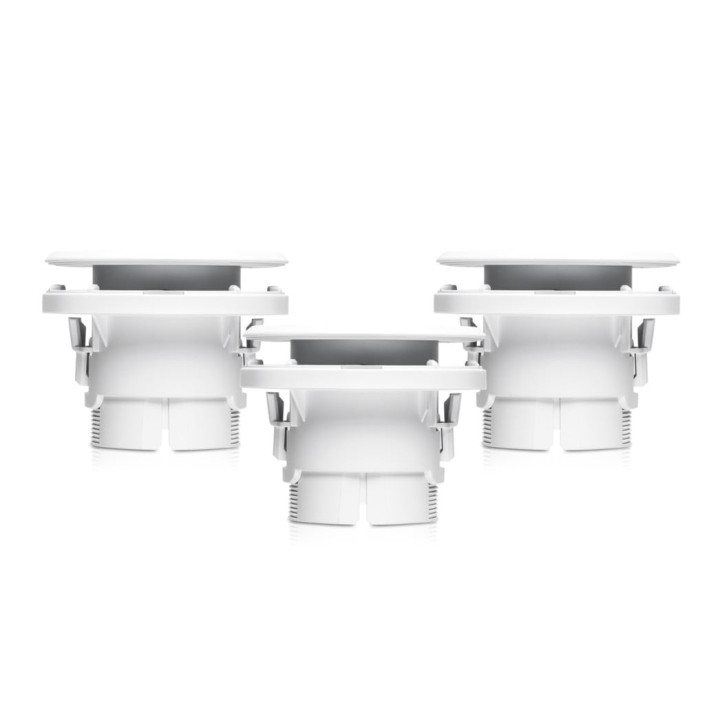 Ubiquiti UVC-G3-F-C-3 Soporte de pared para cámara de seguridad (paquete de 3) - Blanco, para cámaras tipo bala