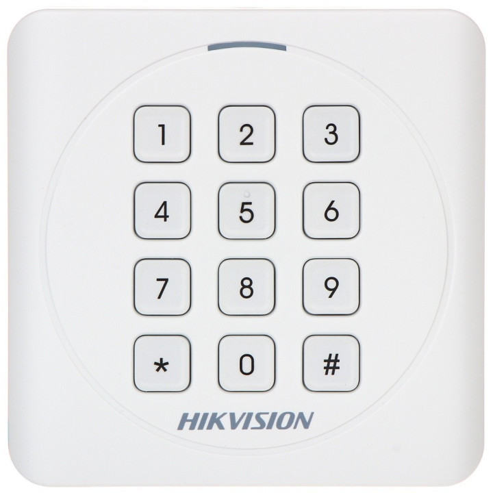 Czytnik kart zbliżeniowych Hikvision DS-K1801EK 125 kHz Wiegand 5-12 V