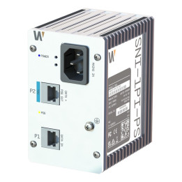 Akcesorium światłowodowe PoE Hanwha Vision SNI-1PI-PS, białe aluminium