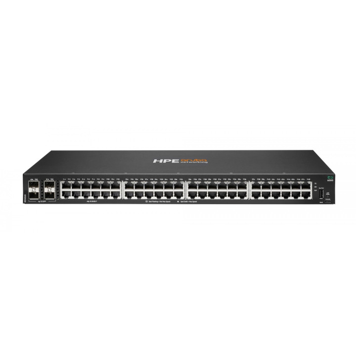 HPE R8N86B Aruba Networking CX 6000 48p 10M/100M/1G 4p SFP 1G Switch