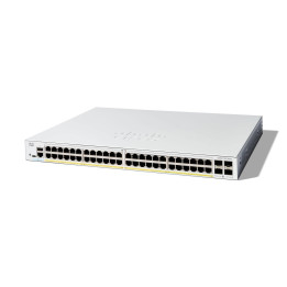 Cisco C1300-48P-4G Managed Gigabit Ethernet Switch with PoE and Lifetime Protection