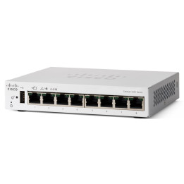 Cisco Catalyst 1200 8-Port Gigabit Ethernet Desktop Switch with PoE Input (C1200-8T-D)