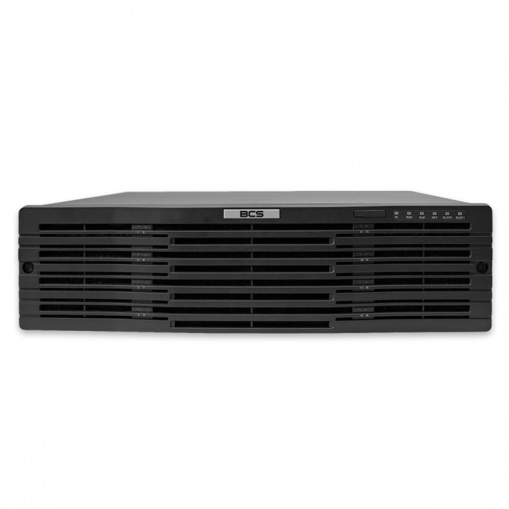 BCS BCS-P-NVR6416-4KR 64-Channel IP Recorder with RAID and 12MP Camera Support