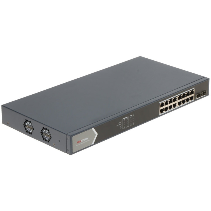 Hikvision DS-3E1518P-SI 16-Port Gigabit PoE Switch
