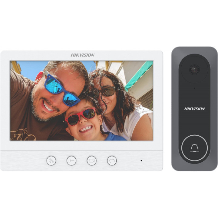 Kit d'interphone vidéo Hilook by Hikvision TVI-VIS-04 avec audio bidirectionnel