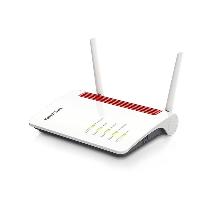 FRITZ!Box 6850 LTE Wireless Router Gigabit Ethernet Dual-band (2.4 GHz / 5 GHz) 4G White