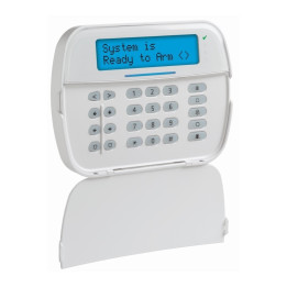 BCS HS2LCDRF8E3 Backlit Keypad for DSC Alarm Systems with Radio Receiver