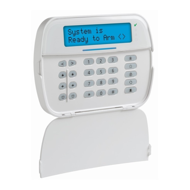 BCS HS2LCDRF8E3 Backlit Keypad for DSC Alarm Systems with Radio Receiver