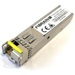 Fibrain FTS-S12G-B53Y-020D-CI SFP WDM Gigabit Ethernet Transceiver, 1310nm, BiDi, 20 km, LC Simplex, DDMI