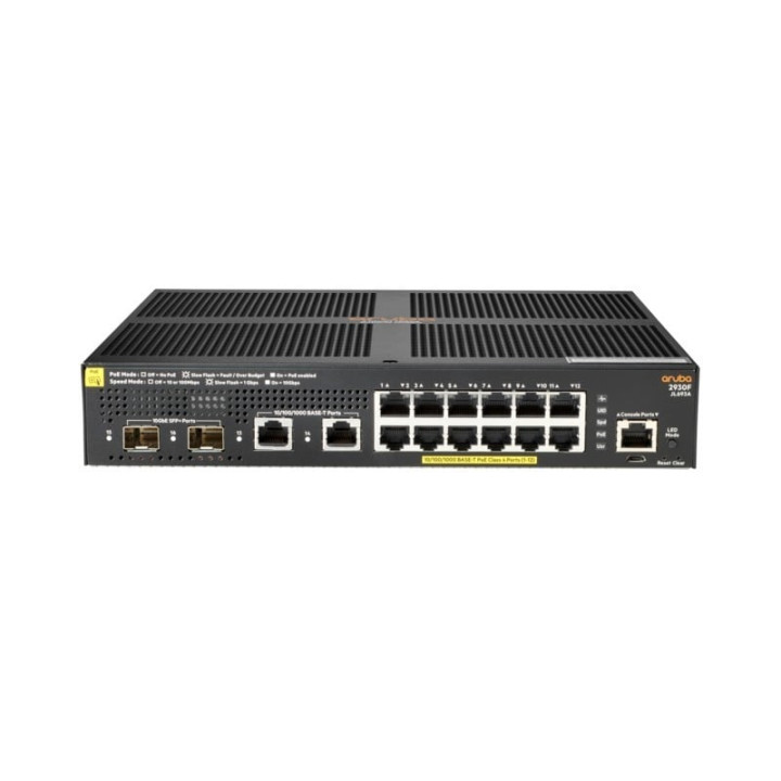 HPE Aruba 2930F 12G PoE+ Switch JL693A