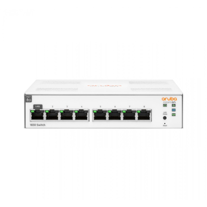 HPE Aruba Instant On 1830 Smart 8G (JL810A) Managed Switch