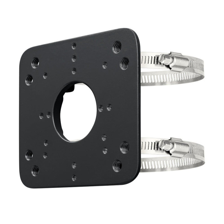 BCS BCS-ASM-ATU-G Universal Pole Mount for Enclosure Box – Aluminium, 125.6x114x20mm, 3kg