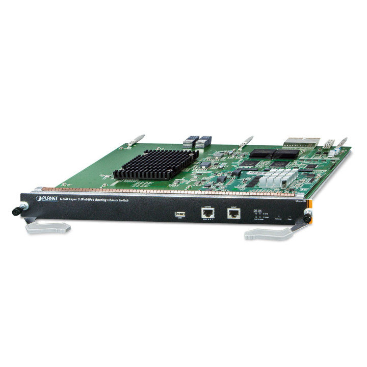 PLANET CS6-MCU Management Module for CS-6306R KVM Switch – 1 Management Port, 1 Console Port