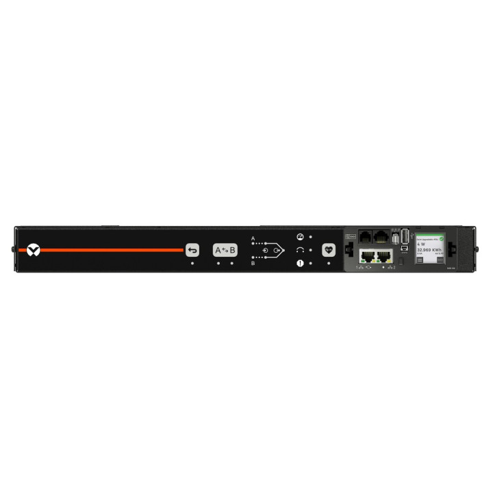 Vertiv Geist AUS5M1R5-06L137-1C14C14A900-D PDU 6 Outlets 0U Black