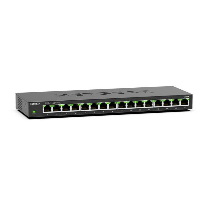 Netgear GS316-300EUS Unmanaged Gigabit Ethernet Switch (16 Ports)