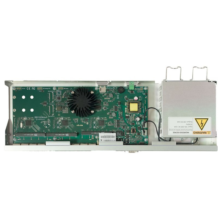 MikroTik RB1100X4 wired router Gigabit Ethernet PoE