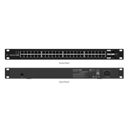 Ubiquiti ES-48-500W Managed Gigabit PoE Switch 48-Port 500W 1U Rack