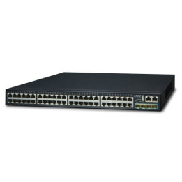 PLANET SGS-6341-48T4X Layer 3 48-Port 10/100/1000T + 4-Port 10G SFP+ Stackable Managed Gigabit Switch