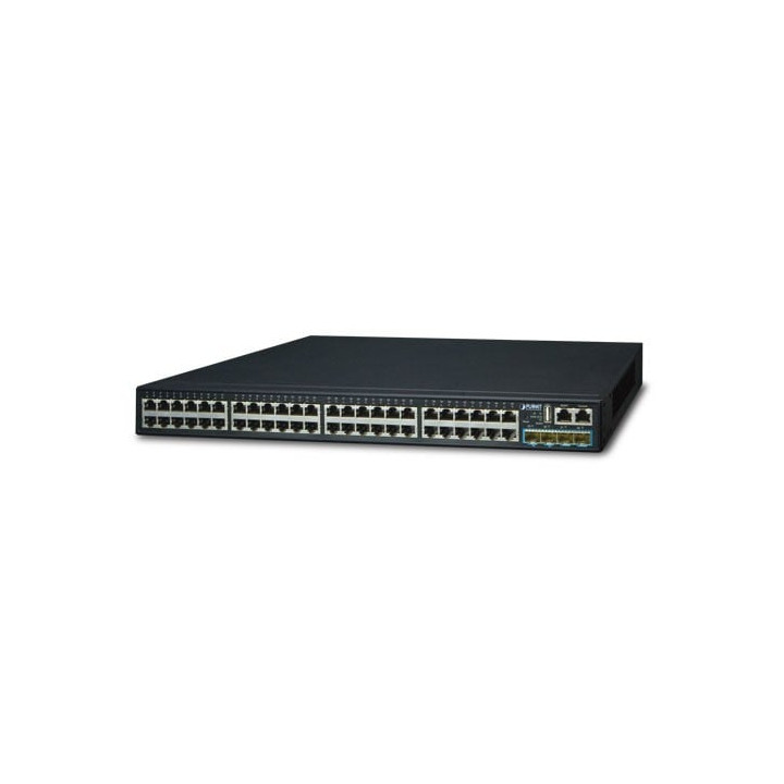 PLANET SGS-6341-48T4X Layer 3 48-Port 10/100/1000T + 4-Port 10G SFP+ Stackable Managed Gigabit Switch