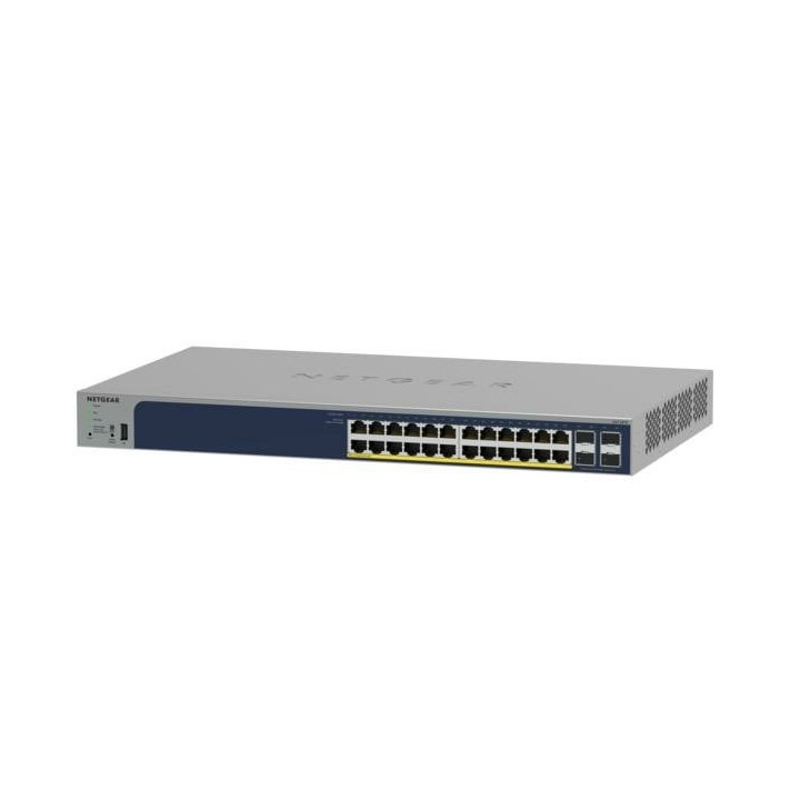 Netgear GS752TPP-300EUS Conmutador gestionado inteligente Gigabit PoE+ de 52 puertos con presupuesto PoE de 802,1 W