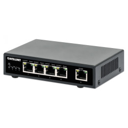 Intellinet 5-Port Gigabit PoE+ Switch 62W (561839)