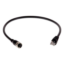 AXIS 01793-001 Networking Cable Black 0.5 m Cat5e
