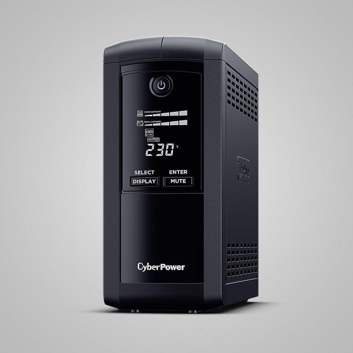 CyberPower VP1000ELCD-FR Line-Interactive UPS 1000VA/550W Pure Sine Wave