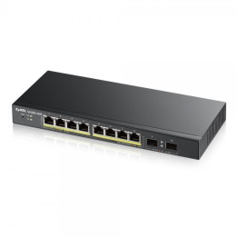 ZyXEL GS1900-8HP-EU0103F Switch inteligente Gigabit L2 PoE+ de 8 puertos, 70 W, escritorio, sin ventilador