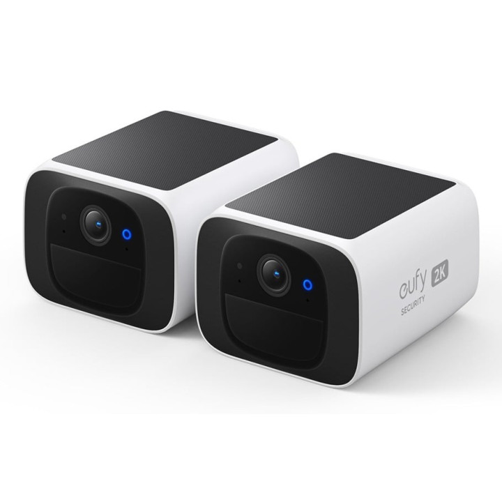 Eufy SoloCam S220 (2-Cam Pack) Cube IP Security Camera Indoor/Outdoor White