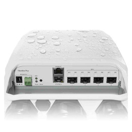 MikroTik CRS305-1G-4S+OUT FiberBox Plus, 4x SFP+, 1x Gigabit Ethernet, IP66, RouterOS L5