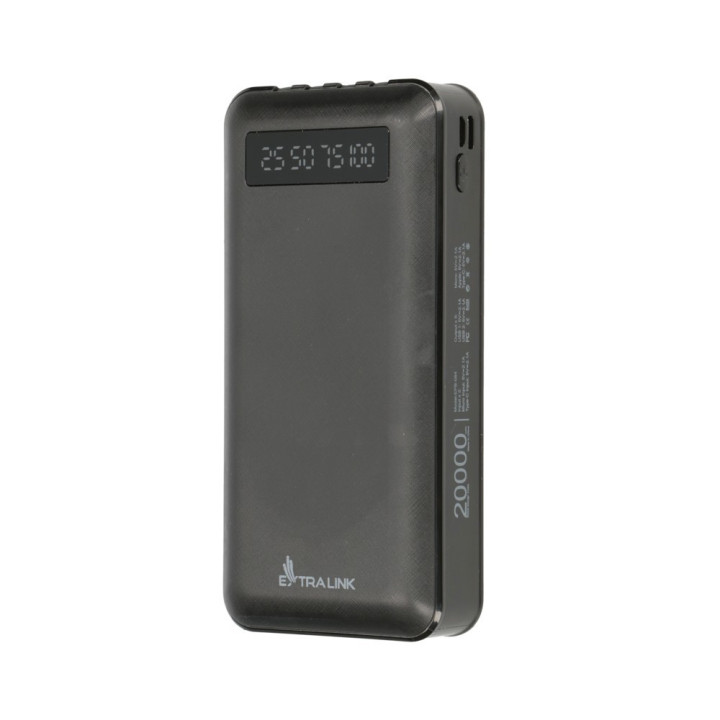 Extralink EX.19614 Power Bank 20000 mAh Li-Po Black