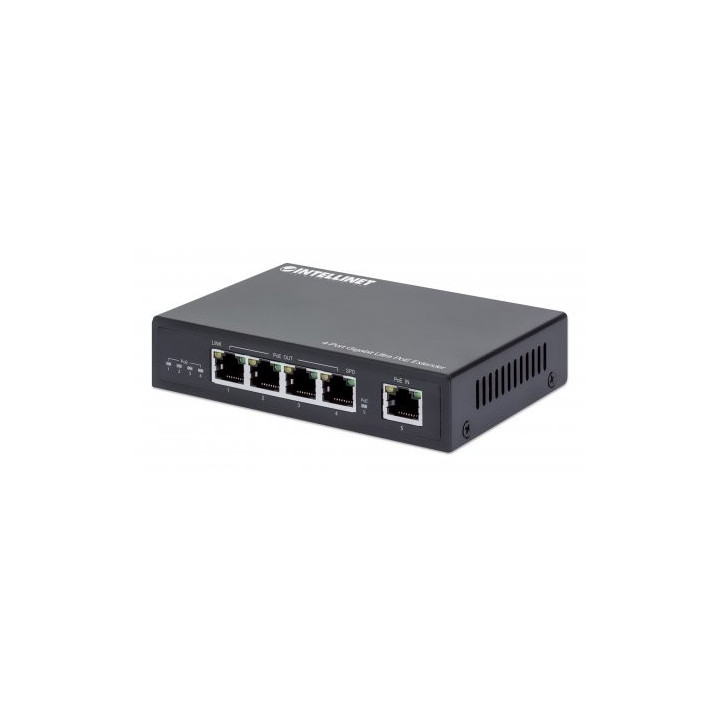 Rallonge Intellinet 4 ports Gigabit Ultra PoE 90 W - 561617