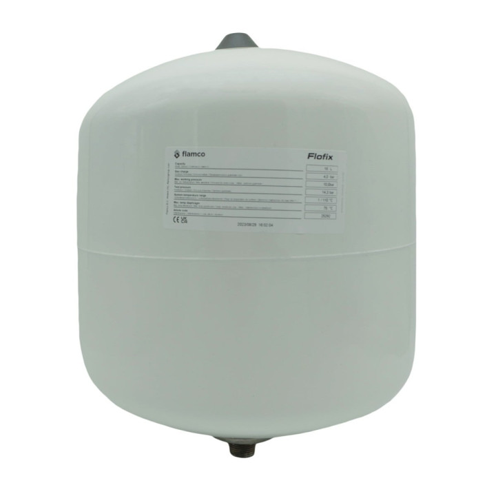 Flamco 25292 Flofix 18/4.0 Expansion Vessel, 10 bar, 18L
