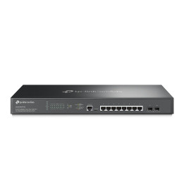 TP-Link SG3210XHP-M2 (TL-SG3210XHP-M2) JetStream 8-Port 2.5GBase-T and 2-Port 10GE SFP+ L2+ Managed Switch with 8-Port PoE+