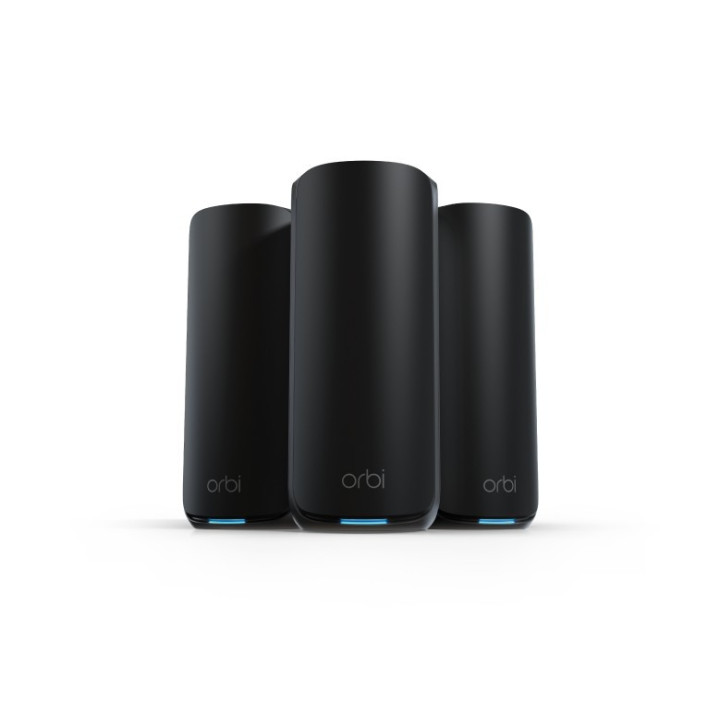 Netgear RBE873B BE21000 Mesh WiFi 7 System Black 3-pack