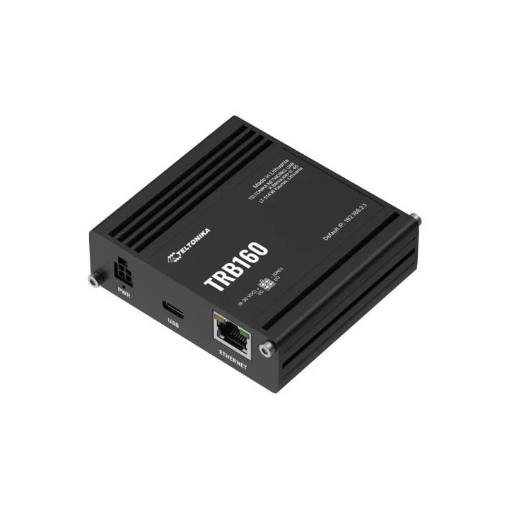 Teltonika TRB160 LTE CAT6 Gateway with RJ45 and USB-C