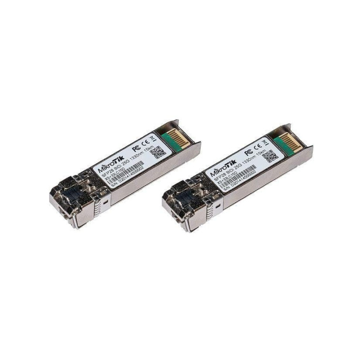 MikroTik XS+2733LC15D SFP+ 10G/25G Bidirectional Single LC 15km