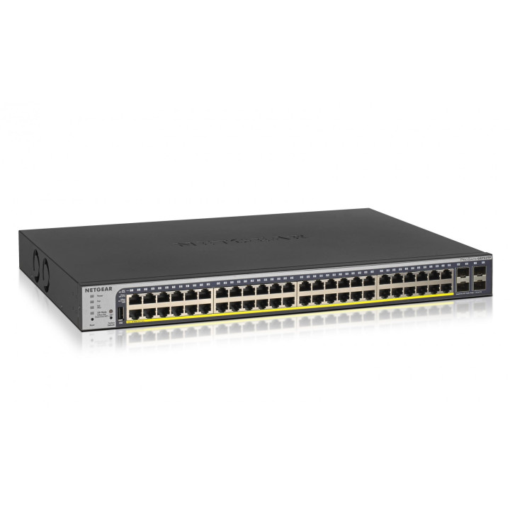 Netgear GS752TP-300EUS Conmutador inteligente Gigabit PoE+ de 52 puertos