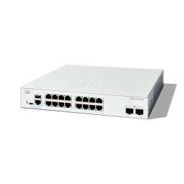 Cisco Catalyst 1200 16-port Gigabit Managed Switch with 2x1G SFP