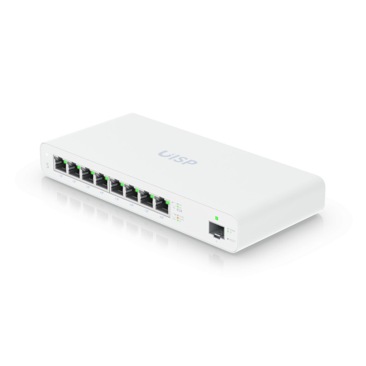 Conmutador PoE Gigabit Ubiquiti UISP-S para aplicaciones MicroPoP