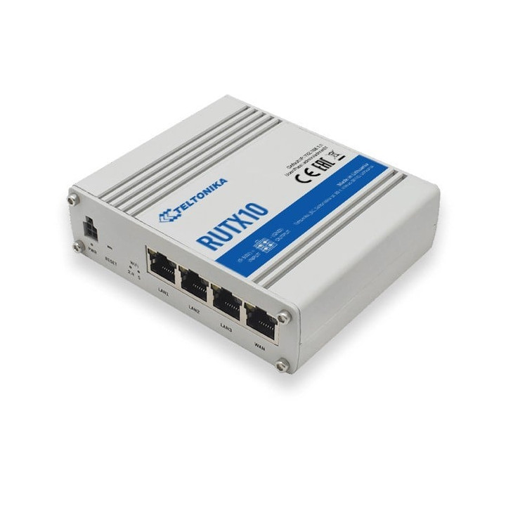 Teltonika RUTX10 Enterprise Dual-Band WiFi 802.11ac Bluetooth Router